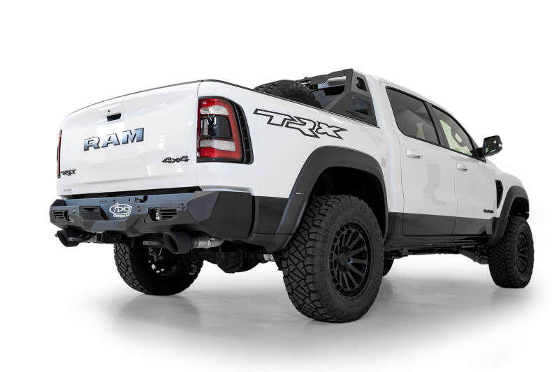 Ram 1500 TRX Bumper - Rear - Addictive Desert Designs - Bomber - Hammer Black - `21-`27